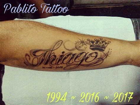 tatuajes nombre thiago|Las 10 mejores ideas e inspiración sobre thiago nombre tatuaje